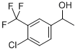 1-[4-CHLORO-3-(TRIFLUOROMETHYL)PHENYL]ETHAN-1-OL Struktur
