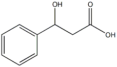 β-ヒドロキシベンゼンプロピオン酸 化学構造式