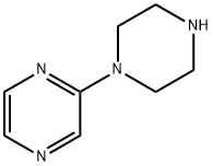 2-ピペラジノピラジン 化学構造式