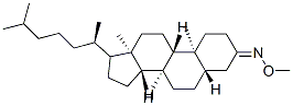 (5S,8R,9S,10S,13R,14S)-N-methoxy-10,13-dimethyl-17-[(2R)-6-methylheptan-2-yl]-1,2,4,5,6,7,8,9,11,12,14,15,16,17-tetradecahydrocyclopenta[a]phenanthren-3-imine Structure