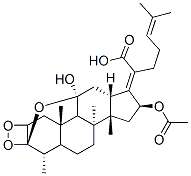 3,11-diketofusidic acid Struktur