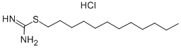 N-DODECYLISOTHIOURONIUM CHLORIDE Structure