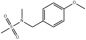 N-(4-Methoxybenzyl)-N-MethylMethanesulfonaMide Structure