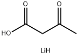 乙酰乙酸锂,3483-11-2,结构式