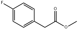 METHYL 4-FLUOROPHENYLACETATE Structure