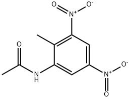 N-ACETYL-2-METHYL-3,5-DINITROANILINE Struktur