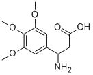 3-AMINO-3-(3,4,5-TRIMETHOXY-PHENYL)-PROPIONIC ACID Structure