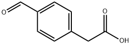 2-(4-甲酰基苯基)乙酸,34841-47-9,结构式