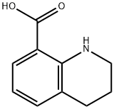 1,2,3,4-四氢喹啉-8-羧酸, 34849-19-9, 结构式