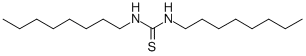 1,3-DIOCTYL-2-THIOUREA Struktur