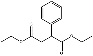 diethyl 2-phenylbutanedioate 化学構造式