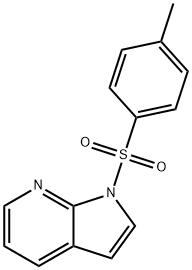 1-甲苯磺酰基-1H-吡咯[2,3-B]并吡啶 结构式