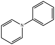 1,4-ジヒドロ-1-フェニルピリジン 化学構造式