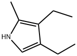 2-メチル-3,4-ジエチル-1H-ピロール 化学構造式