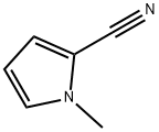 1-メチルピロール-2-カルボニトリル 化学構造式