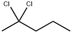 2,2-dichloropentane Structure