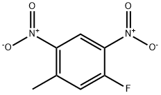 2,4-DINITRO-5-FLUOROTOLUENE Structure