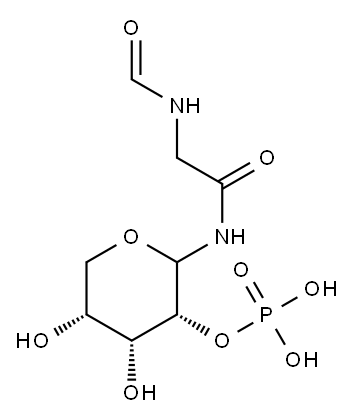 phosphoribosyl-N-formylglycineamide Struktur