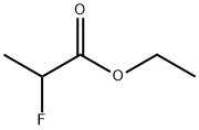 2-フルオロプロピオン酸エチル 化学構造式