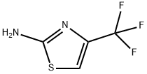 2-氨基-4-三氟甲基噻唑,349-49-5,结构式