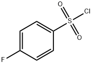 4-Fluorobenzenesulfonyl chloride Struktur
