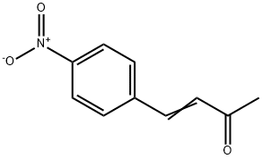 4-(对硝基苯)-3-丁烯酮-2,3490-37-7,结构式