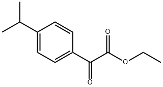 4-ISO-プロピルベンゾイルぎ酸エチル 化学構造式