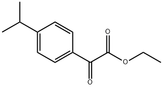 ETHYL 4-ISO-PROPYLBENZOYLFORMATE Structure