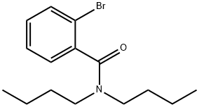N,N-二丁基-2-溴苯甲酰胺 结构式