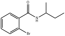 2-Bromo-N-sec-butylbenzamide 化学構造式