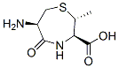 1,4-Thiazepine-3-carboxylicacid,6-aminohexahydro-2-methyl-5-oxo-,(2R,3R,6R)-(9CI),349101-74-2,结构式