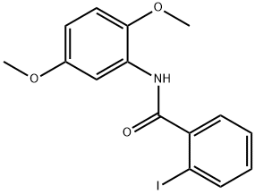 N-(2,5-dimethoxyphenyl)-2-iodobenzamide Structure