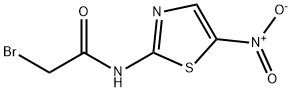 2-Bromo-N-(5-nitrothiazol-2-yl)acetamide Structure