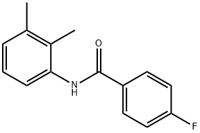 N-(2,3-二甲基苯基)-4-氟苯甲酰胺,349129-48-2,结构式
