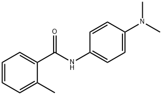 Benzamide, N-[4-(dimethylamino)phenyl]-2-methyl- (9CI) Struktur