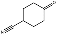 CYCLOHEXANECARBONITRILE, 4-OXO- 化学構造式