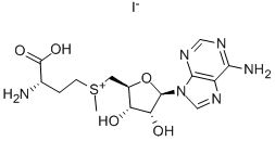 S-ADENOSYL-L-METHIONINE IODIDE SALT Struktur