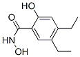 Benzamide, 4,5-diethyl-N,2-dihydroxy- (9CI) 化学構造式