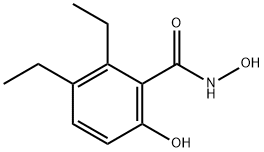 Benzamide, 2,3-diethyl-N,6-dihydroxy- (9CI) Struktur