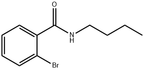 N-丁基-2-溴苯甲酰胺 结构式