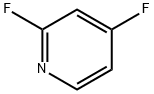 2,4-二氟吡啶,34941-90-7,结构式