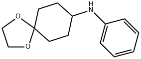 1-(1,4-DIOXA-SPIRO[4.5]DEC-8-YL)-4-PHENYL-PIPERAZINE Structure