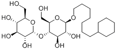 7-CYCLOHEXYL-1-HEPTYL-Β-D-MALTOSIDE, 349477-49-2, 结构式