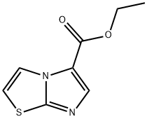 イミダゾ[2,1-B]チアゾール-5-カルボン酸エチル 化学構造式