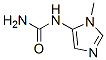 Urea, (1-methyl-1H-imidazol-5-yl)- (9CI) Structure