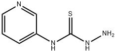 3-氨基-1-(吡啶-3-基)硫脲,34955-25-4,结构式