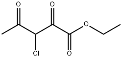 3-クロロ-2,4-ジオキソペンタン酸エチル 化学構造式