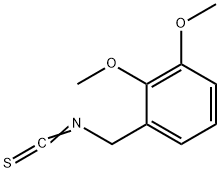 イソチオシアン酸2,3-ジメトキシベンジル 化学構造式