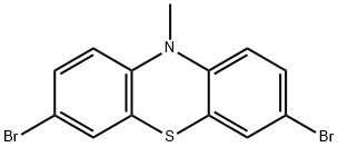 3,7-二溴-10-甲基-10H-吩噻嗪, 34964-70-0, 结构式