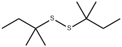 DI-TERT-AMYL DISULFIDE Structure